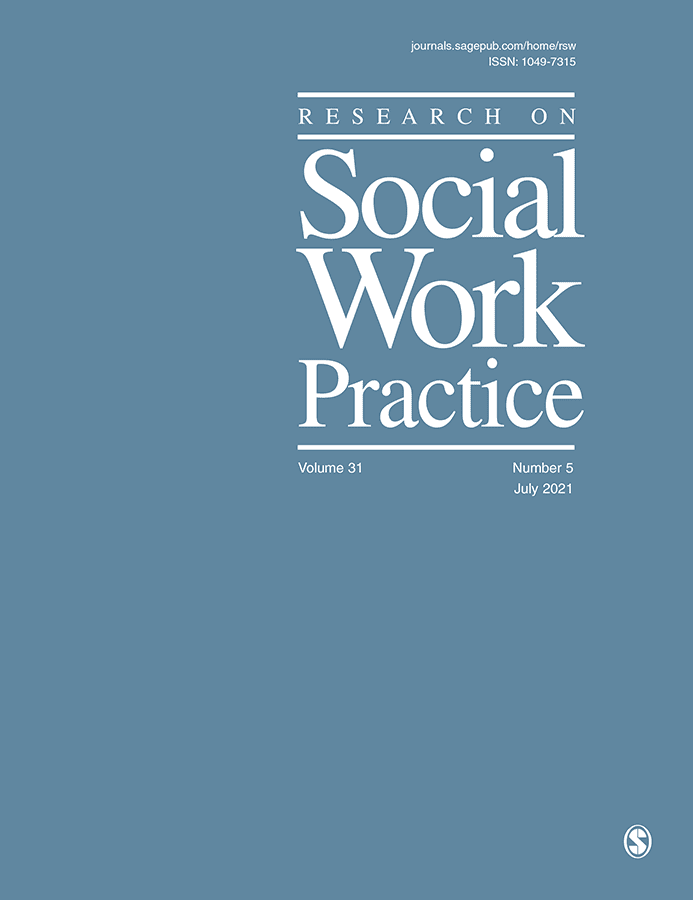 Cover Journal Russel Social Work