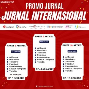 jasa publikasi jurnal issn mei 2023